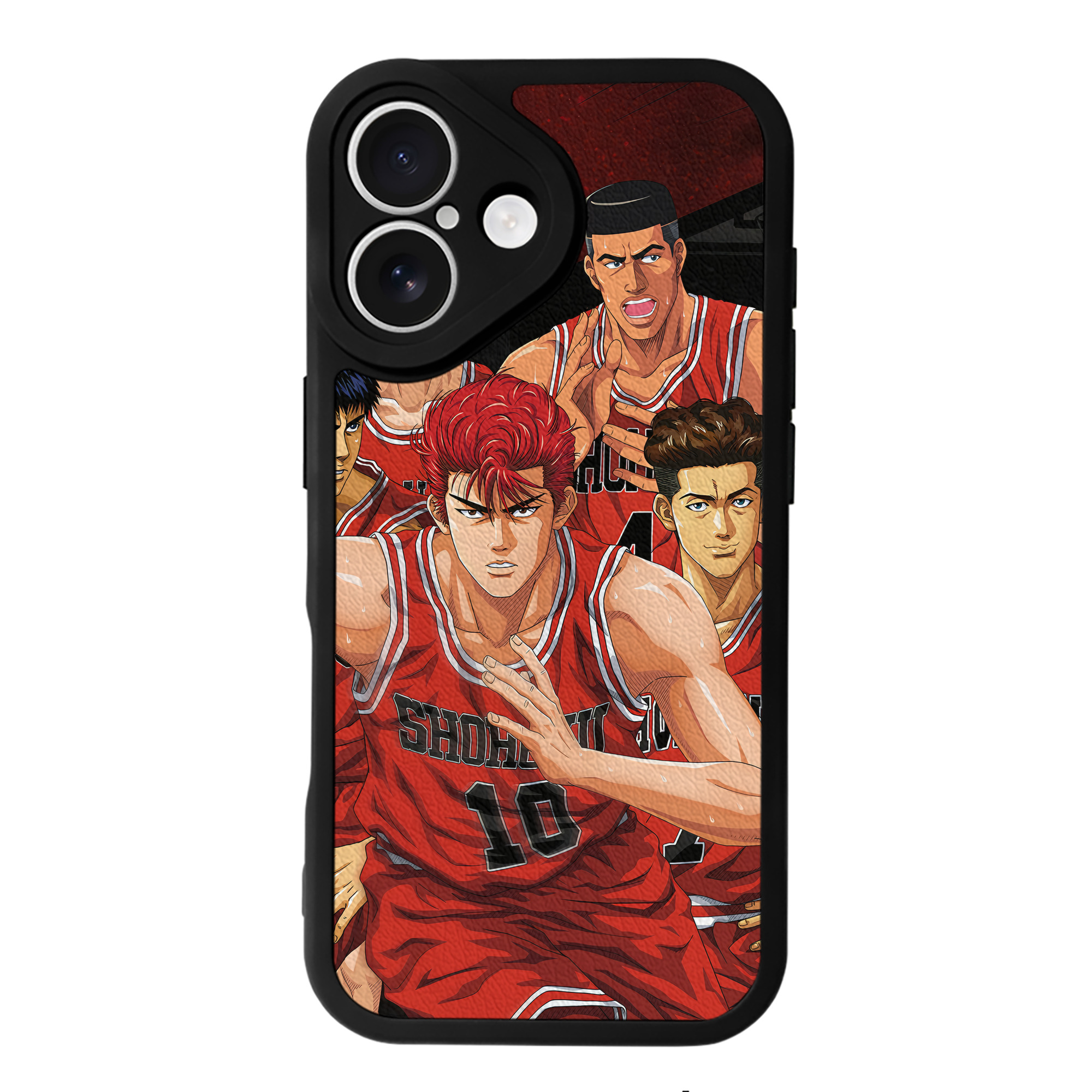 （画像用） SLAM DUNK／スラムダンク 【iPhone 16シリーズ対応】シリコンスマホケース（レザー調） 材質：シリコン